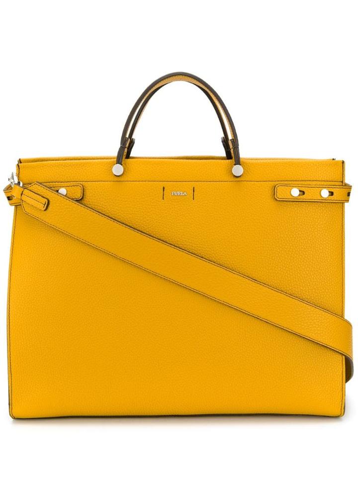 Furla Mercury Tote Bag - Yellow