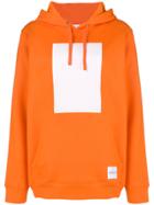 Calvin Klein Jeans Colour-block Hooded Sweatshirt - Yellow & Orange