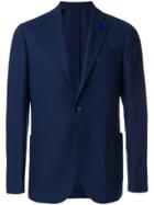 Lardini Tailored Blazer Jacket - Blue