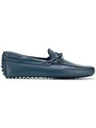 Tod's City Grommino Driving Shoes - Blue