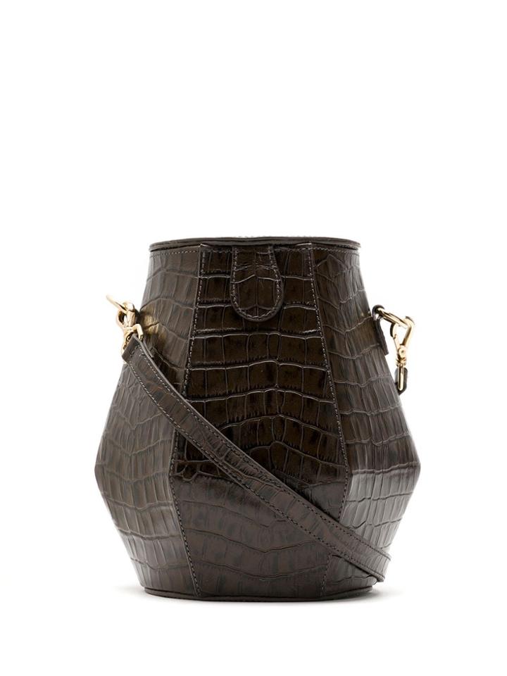 Framed Bolsa Basket Framed - Brown