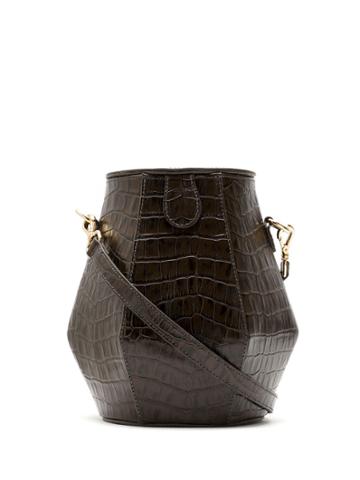 Framed Bolsa Basket Framed - Brown