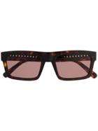 Stella Mccartney Eyewear Falabella Abana Rectangular-frame Sunglasses