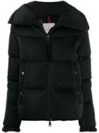 Moncler Oversized Collar Puffer Jacket - Black