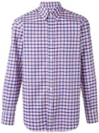 Canali - Checked Shirt - Men - Cotton - Xl, Blue, Cotton