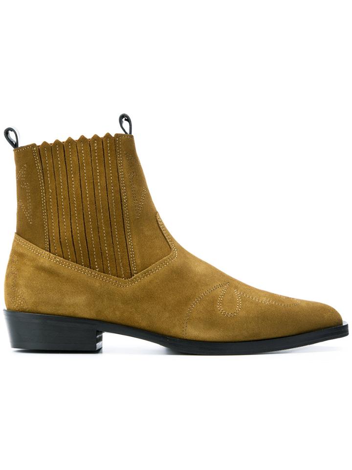Nubikk Jimmy Cura Ankle Boots - Nude & Neutrals