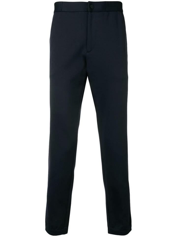 Theory Side Stripe Trousers - Blue
