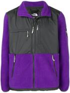 The North Face Colour-block Zipped Jacket - Purple