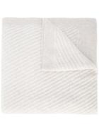 Le Kasha Long Cashmere Knitted Scarf - Nude & Neutrals