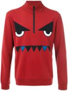 Fendi Bag Bugs Sweatshirt - Red