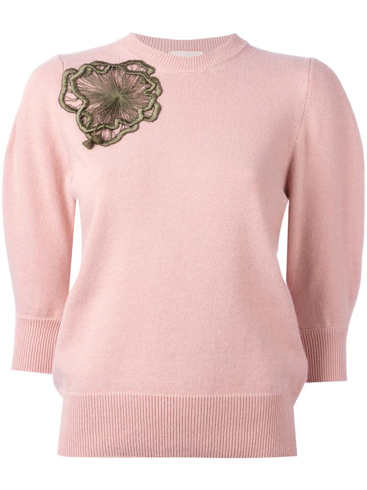Roksanda Morena Jumper, Women's, Size: Small, Pink/purple, Wool