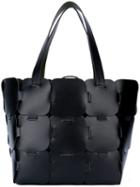 Paco Rabanne Multi Panel Shoulder Bag, Women's, Black