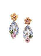 Dolce & Gabbana Flower Clip-on Earrings - Pink