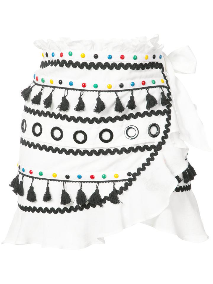 Abigail Skirt - Women - Cotton - S, White, Cotton, Dodo Bar Or