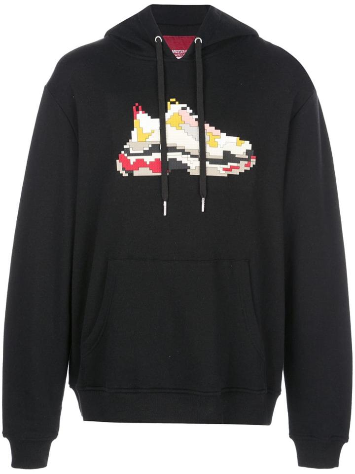 Mostly Heard Rarely Seen 8-bit Dadcore Printed Hoodie - Black