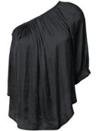 Smythe - Single Shoulder Top - Women - Polyester - S, Black, Polyester