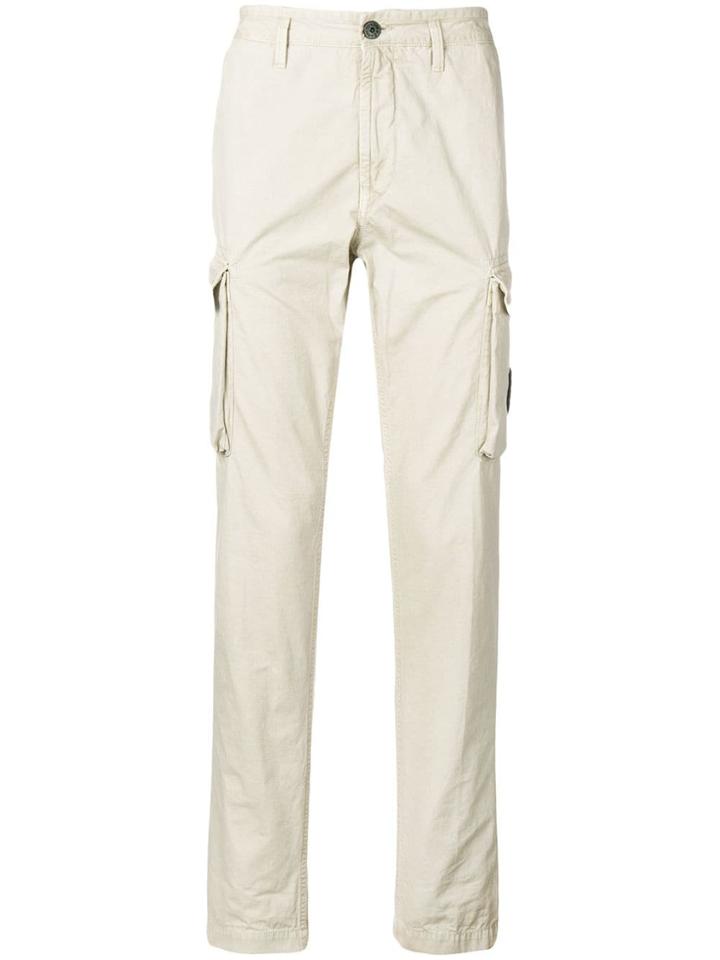 Stone Island Slim Fit Cargo Trousers - Neutrals