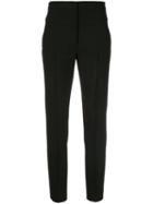 Akris Punto High Rise Tapered Trousers - Black