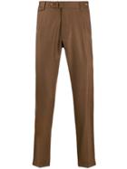 Tagliatore Slim-fit Chinos - Brown