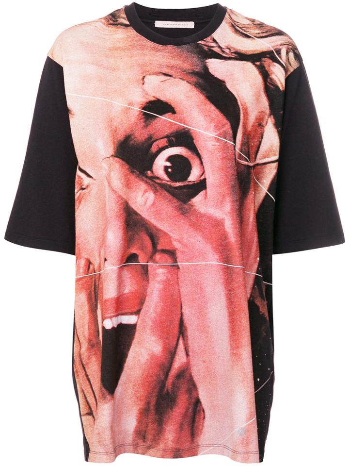 Christopher Kane Scream Print T-shirt - Black