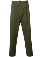 Dsquared2 Pleated Detail Trousers - Green