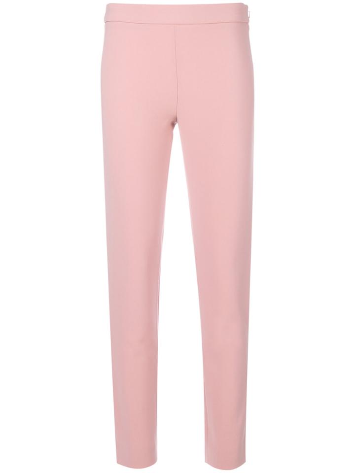 Moschino Slim-fit Trousers - Pink & Purple
