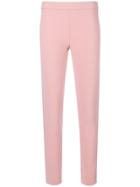 Moschino Slim-fit Trousers - Pink & Purple