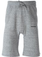 Dsquared2 Classic Track Shorts, Men's, Size: Large, Grey, Cotton