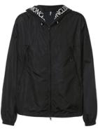 Moncler Logo-print Hooded Jacket - Black