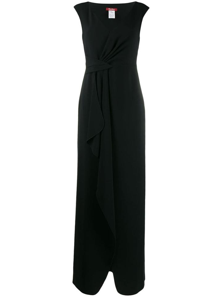 Max Mara Studio Nice Evening Dress - Black