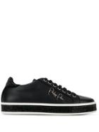 Philipp Plein Lo-top Crystal Sneakers - Black