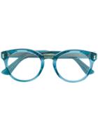 Gucci Eyewear Round Frame Glasses - Blue
