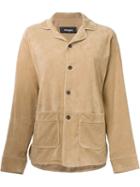 Dsquared2 Classic Shirt Jacket, Women's, Size: 42, Nude/neutrals, Goat Suede