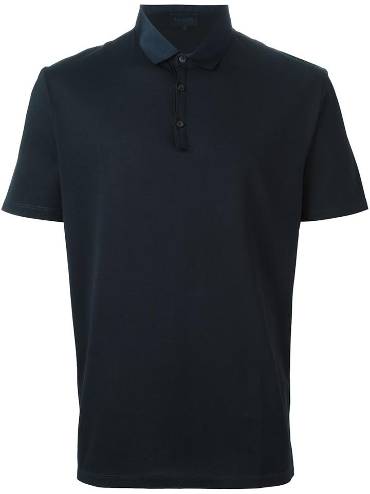 Lanvin Classic Collar Polo Shirt