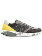 White Premiata Low-top Sneakers - Black