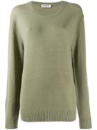 Jil Sander Sweater Cn Ls - Green