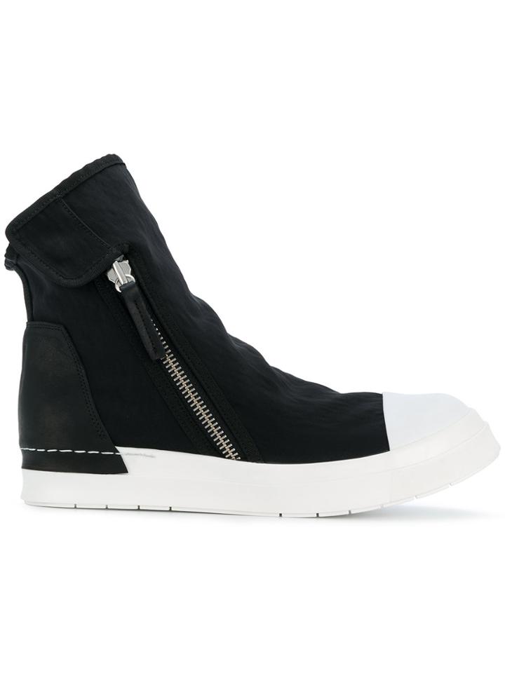 Cinzia Araia Wraparound Hi-top Sneakers - Black