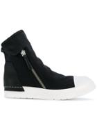 Cinzia Araia Wraparound Hi-top Sneakers - Black