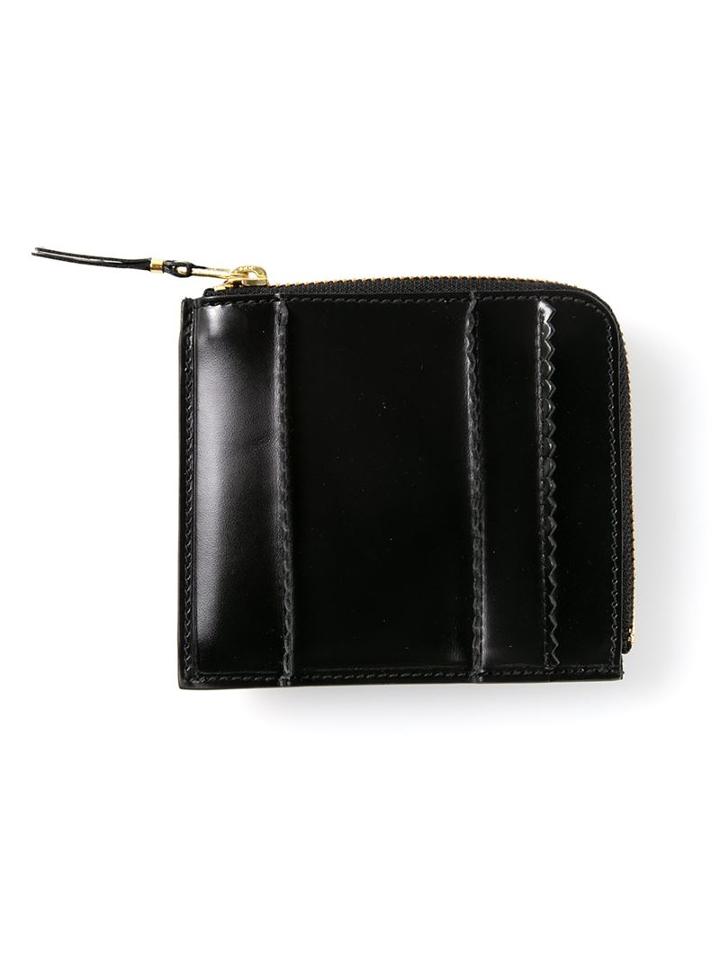 Comme Des Garçons Wallet 'raised Spike' Zip Purse