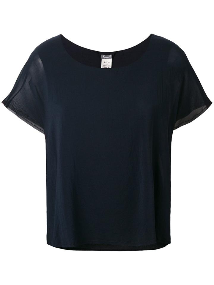 Kristensen Du Nord Layered T-shirt - Blue