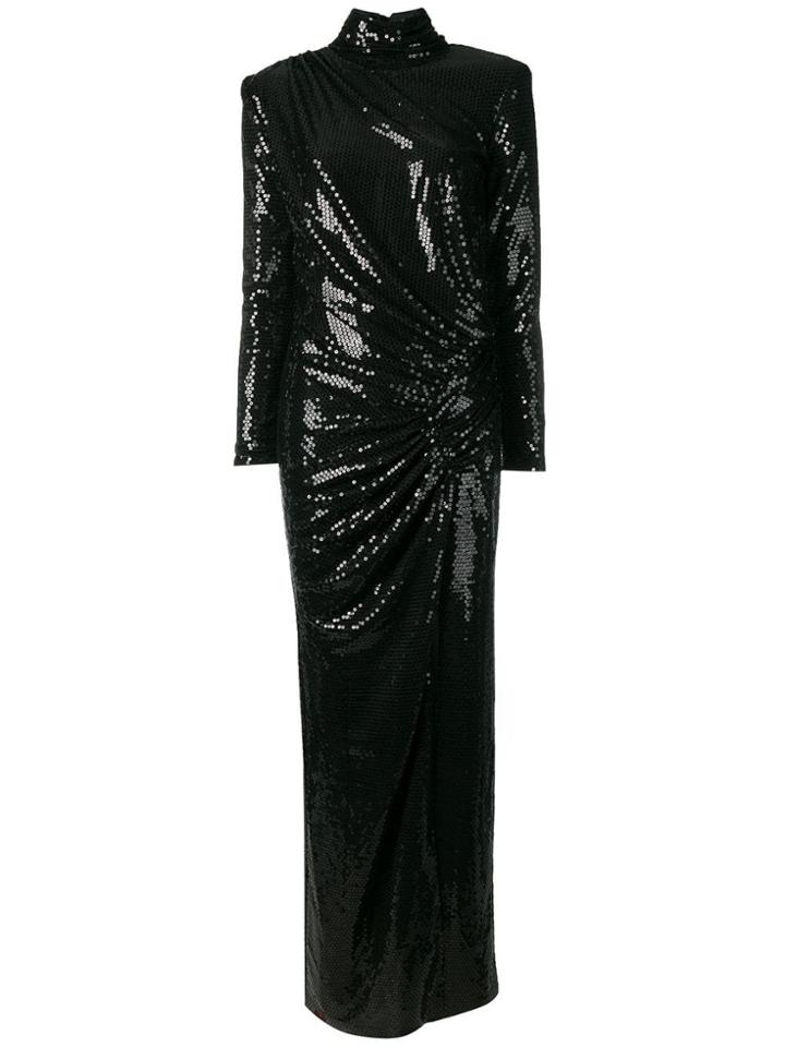 In The Mood For Love Sequined Josefina Dress - Black