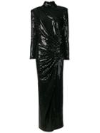 In The Mood For Love Sequined Josefina Dress - Black