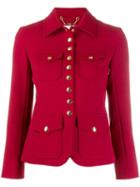 Chloé Press Stud Jacket - Red