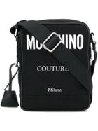 Moschino Small Logo Messenger Bag - Black