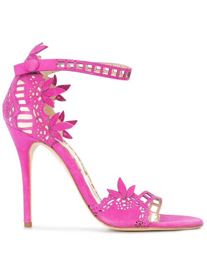 Marchesa Margaret Sandals - Pink & Purple