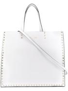 Valentino Valentino Garavani Rockstud Tote - White