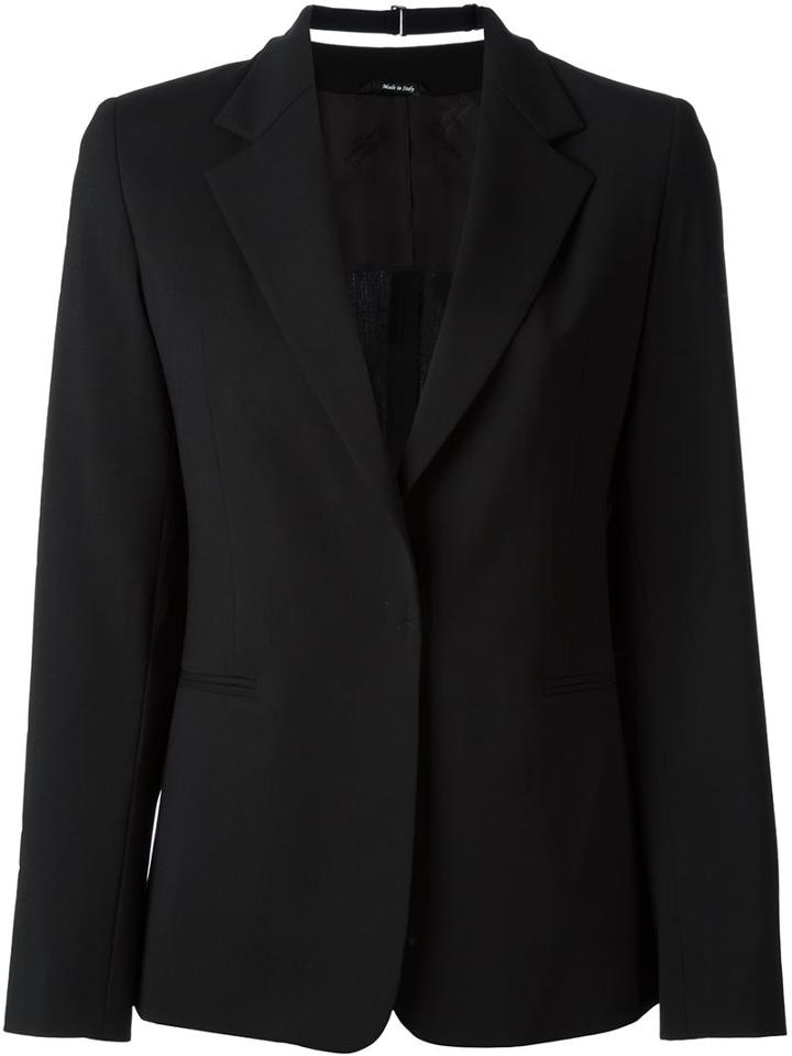 Maison Margiela Classic Casual Blazer, Women's, Size: 42, Black, Cotton/spandex/elastane/viscose/wool