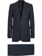 Burberry Modern Fit Check Wool Three-piece Suit - Blue