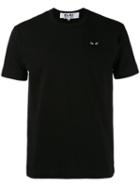 Heart Embroidered T-shirt - Men - Cotton - L, Black, Cotton, Comme Des Garçons Play