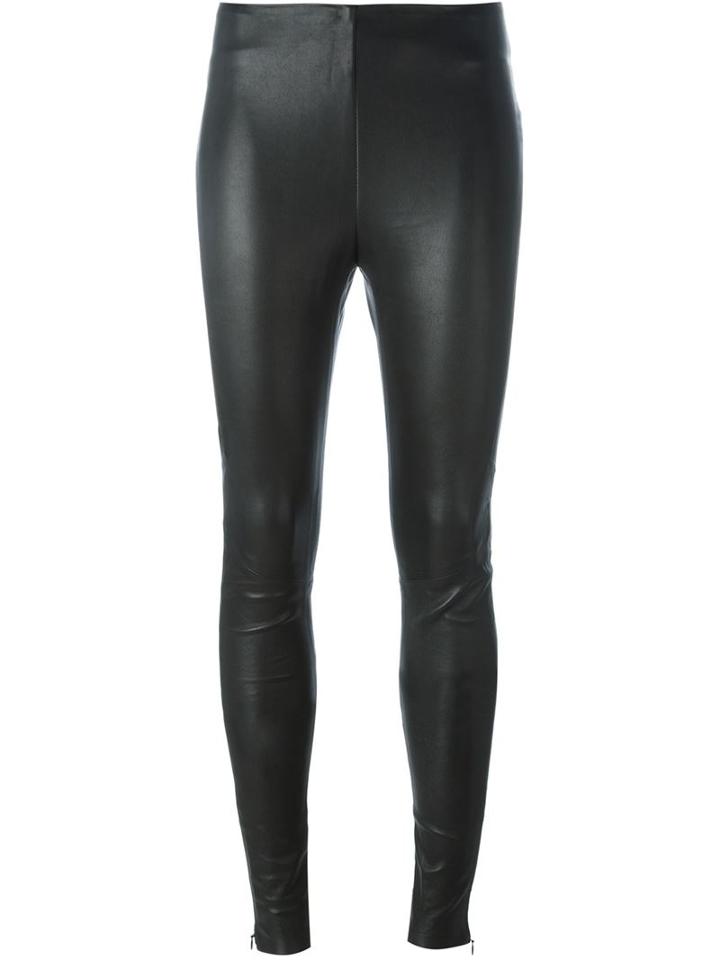 Y-3 Leather Leggings